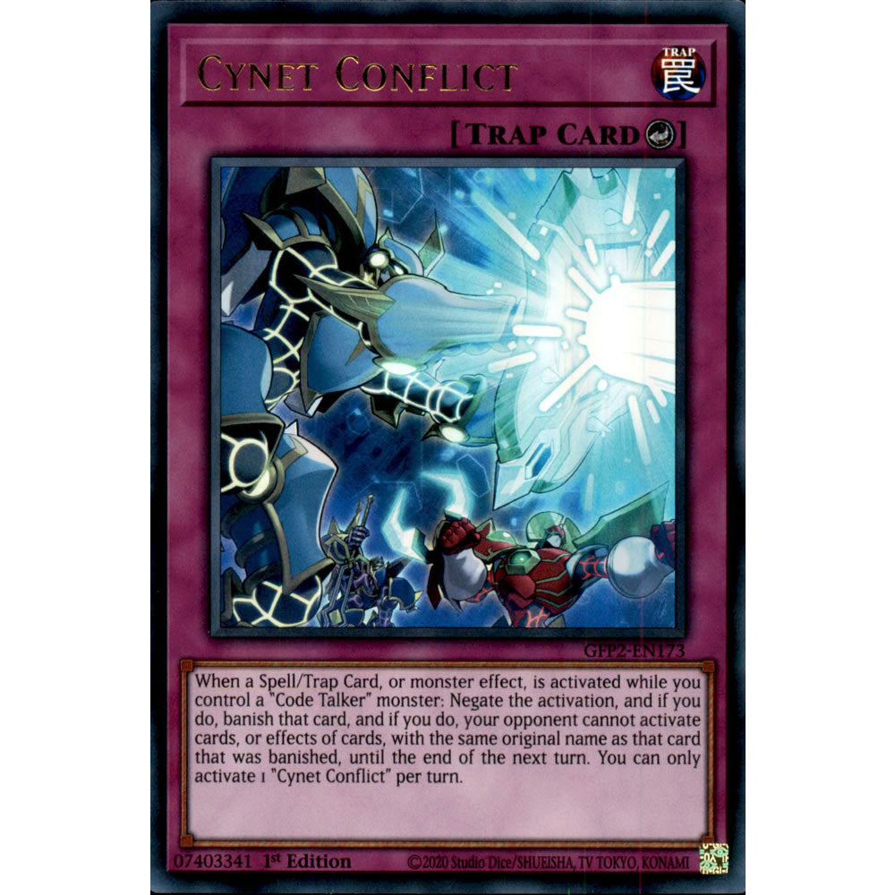 Cynet Conflict GFP2-EN173 Yu-Gi-Oh! Card from the Ghosts From the Past: The 2nd Haunting Set
