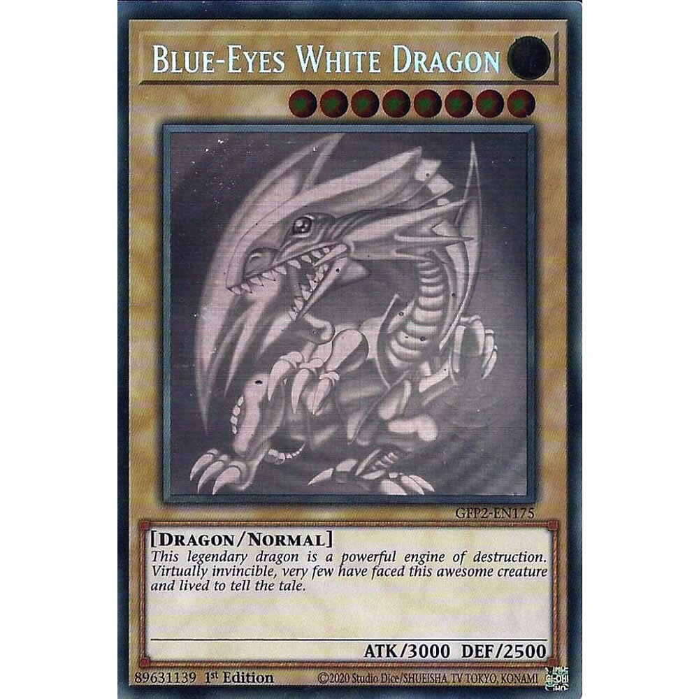 Blue-Eyes White Dragon GFP2-EN175 Yu-Gi-Oh! Card from the Ghosts From the Past: The 2nd Haunting Set
