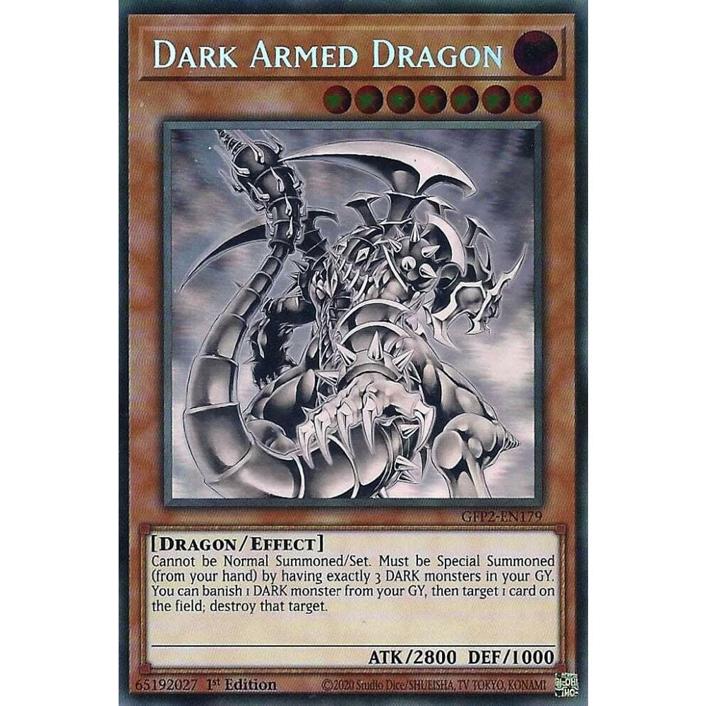 Dark Armed Dragon GFP2-EN179 Yu-Gi-Oh! Card from the Ghosts From the Past: The 2nd Haunting Set