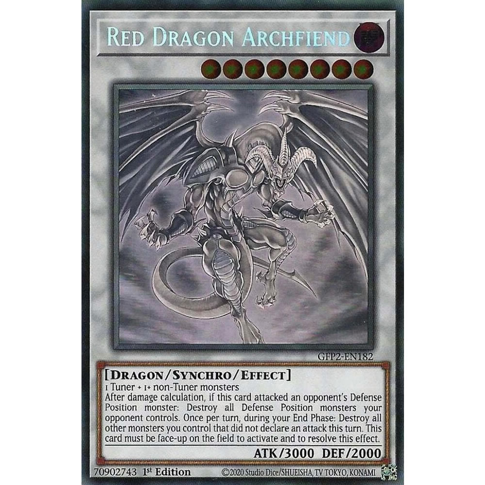 Red Dragon Archfiend GFP2-EN182 Yu-Gi-Oh! Card from the Ghosts From the Past: The 2nd Haunting Set