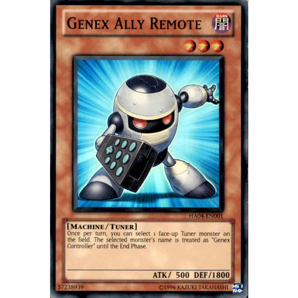 Genex Ally Remote HA04-EN001 Yu-Gi-Oh! Card from the Hidden Arsenal 4: Trishula's Triumph Set