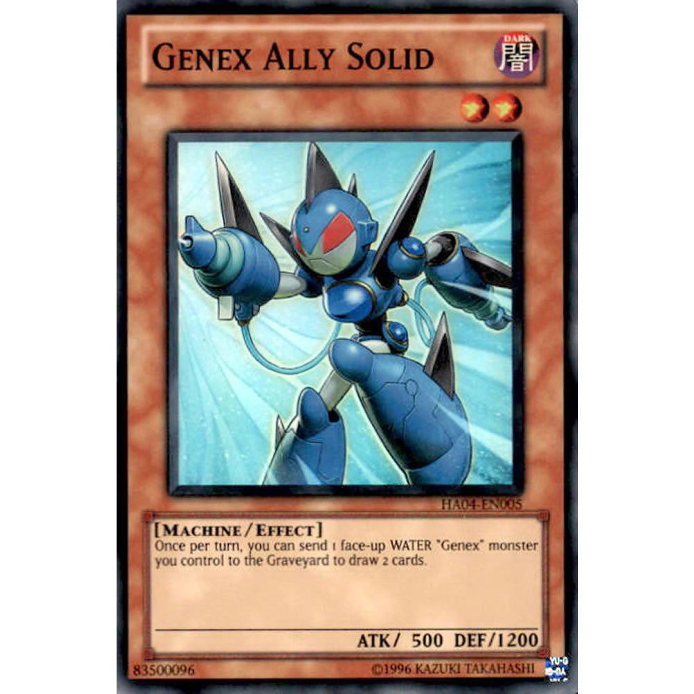 Genex Ally Solid HA04-EN005 Yu-Gi-Oh! Card from the Hidden Arsenal 4: Trishula's Triumph Set