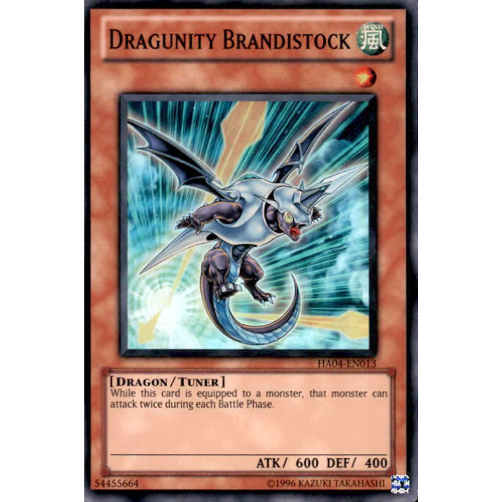 Dragunity Brandistock HA04-EN013 Yu-Gi-Oh! Card from the Hidden Arsenal 4: Trishula's Triumph Set