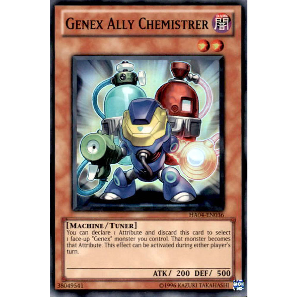 Genex Ally Chemistrer HA04-EN036 Yu-Gi-Oh! Card from the Hidden Arsenal 4: Trishula's Triumph Set