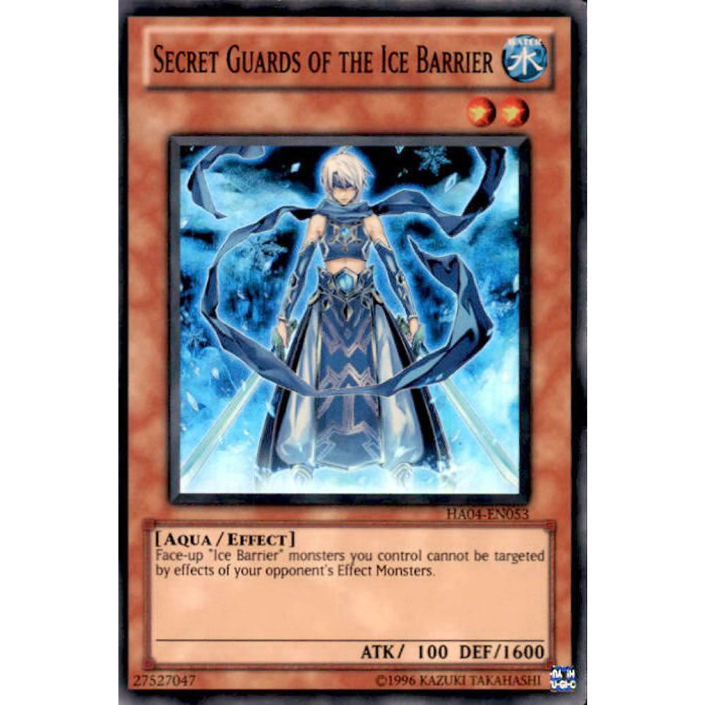 Secret Guards Of The Ice Barrier HA04-EN053 Yu-Gi-Oh! Card from the Hidden Arsenal 4: Trishula's Triumph Set