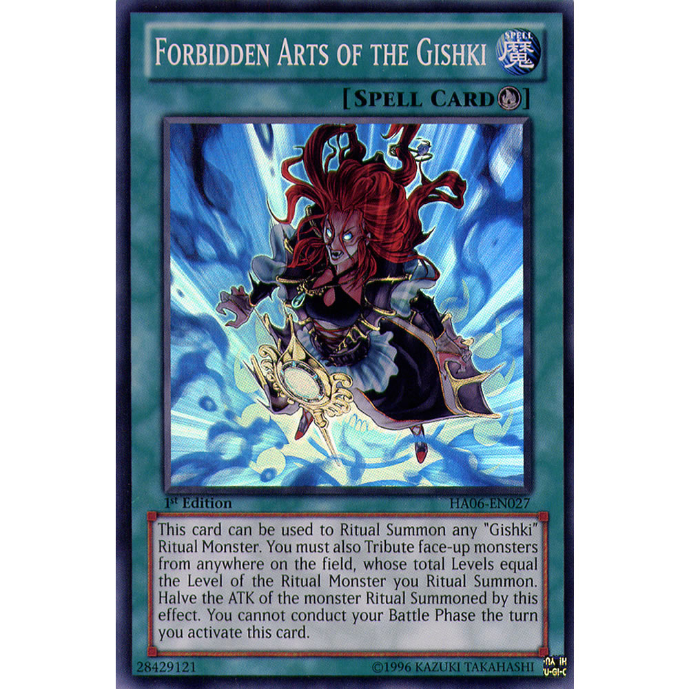 Forbidden Arts of the Gishki HA06-EN027 Yu-Gi-Oh! Card from the Hidden Arsenal 6: Omega Xyz Set