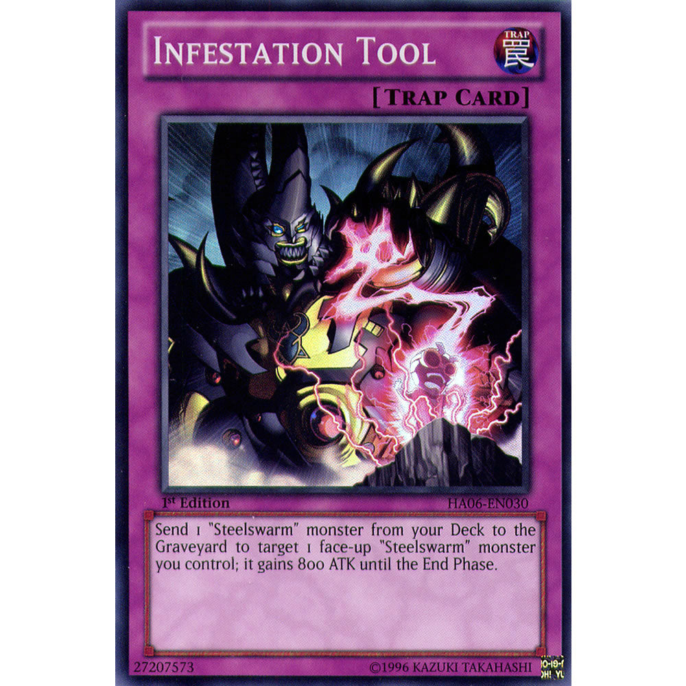 Infestation Tool HA06-EN030 Yu-Gi-Oh! Card from the Hidden Arsenal 6: Omega Xyz Set