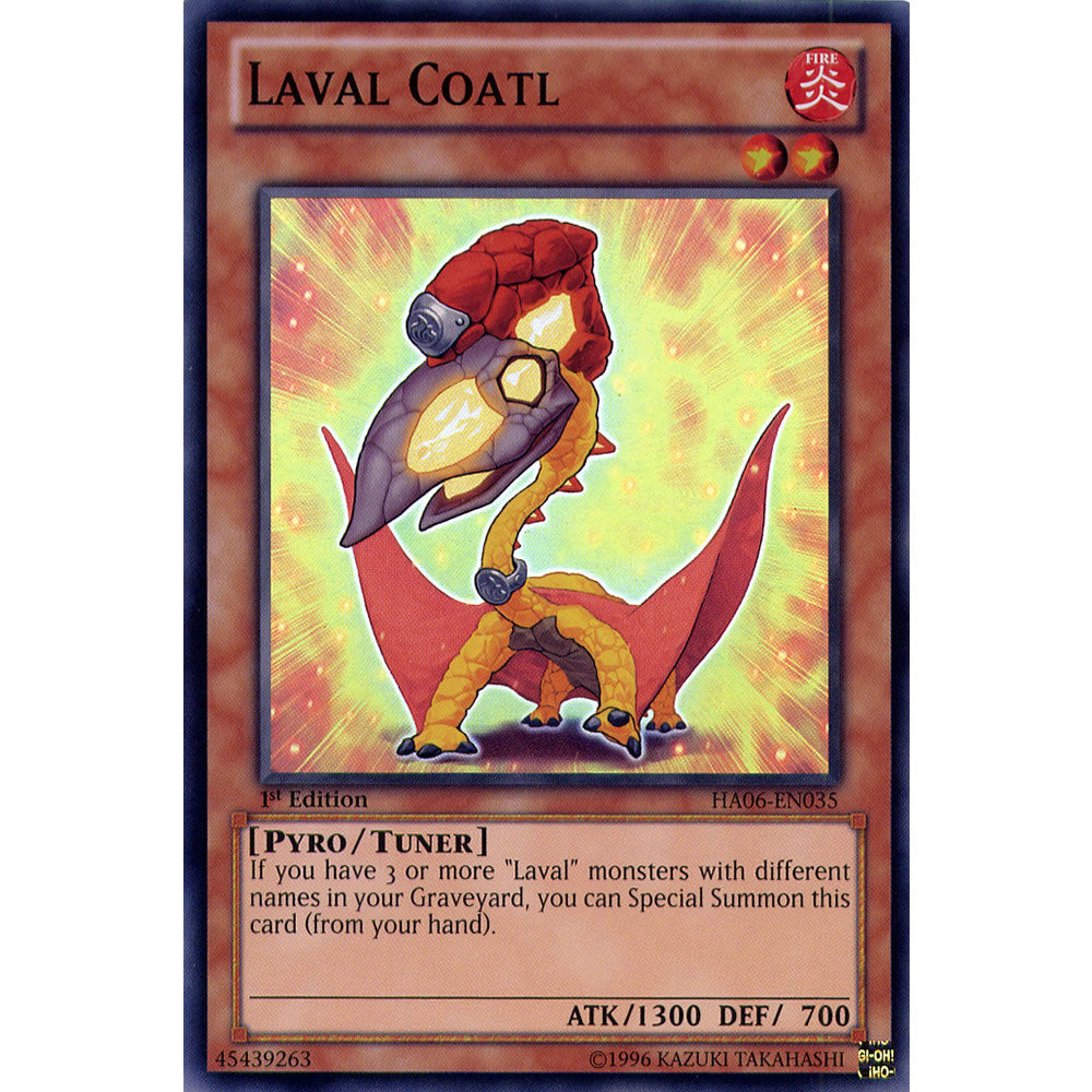Laval Coatl HA06-EN035 Yu-Gi-Oh! Card from the Hidden Arsenal 6: Omega Xyz Set