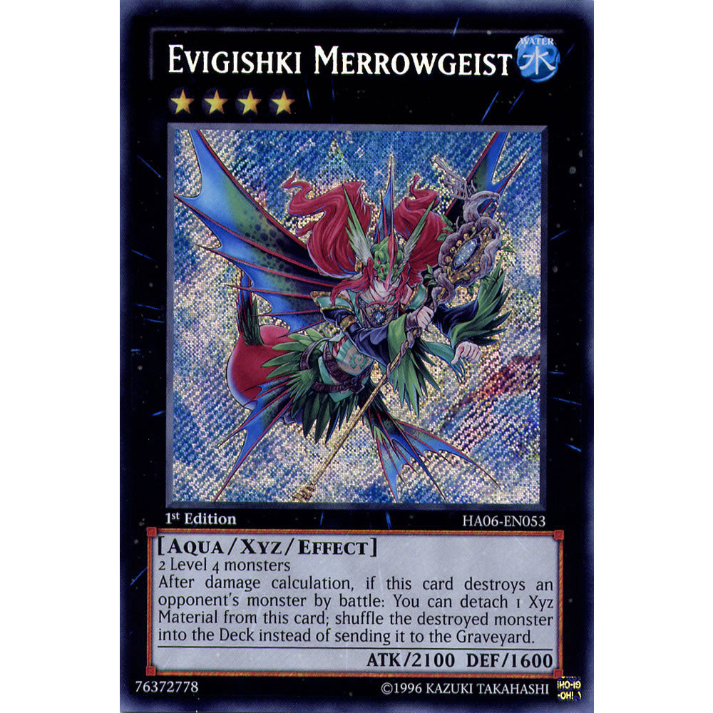 Evigishki Merrowgeist HA06-EN053 Yu-Gi-Oh! Card from the Hidden Arsenal 6: Omega Xyz Set