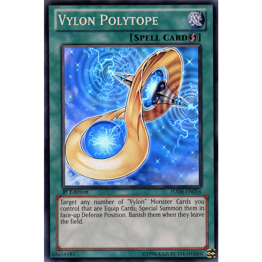 Vylon Polytope HA06-EN056 Yu-Gi-Oh! Card from the Hidden Arsenal 6: Omega Xyz Set