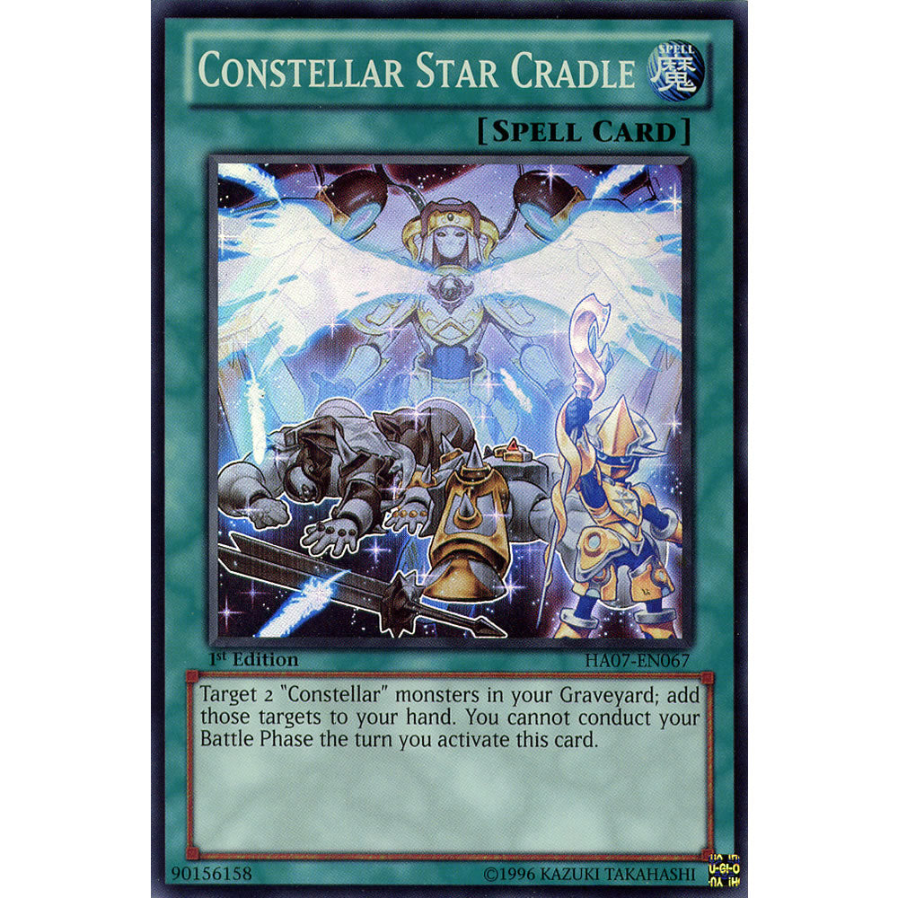 Constellar Star Cradle HA07-EN067 Yu-Gi-Oh! Card from the Hidden Arsenal 7: Knight of Stars Set