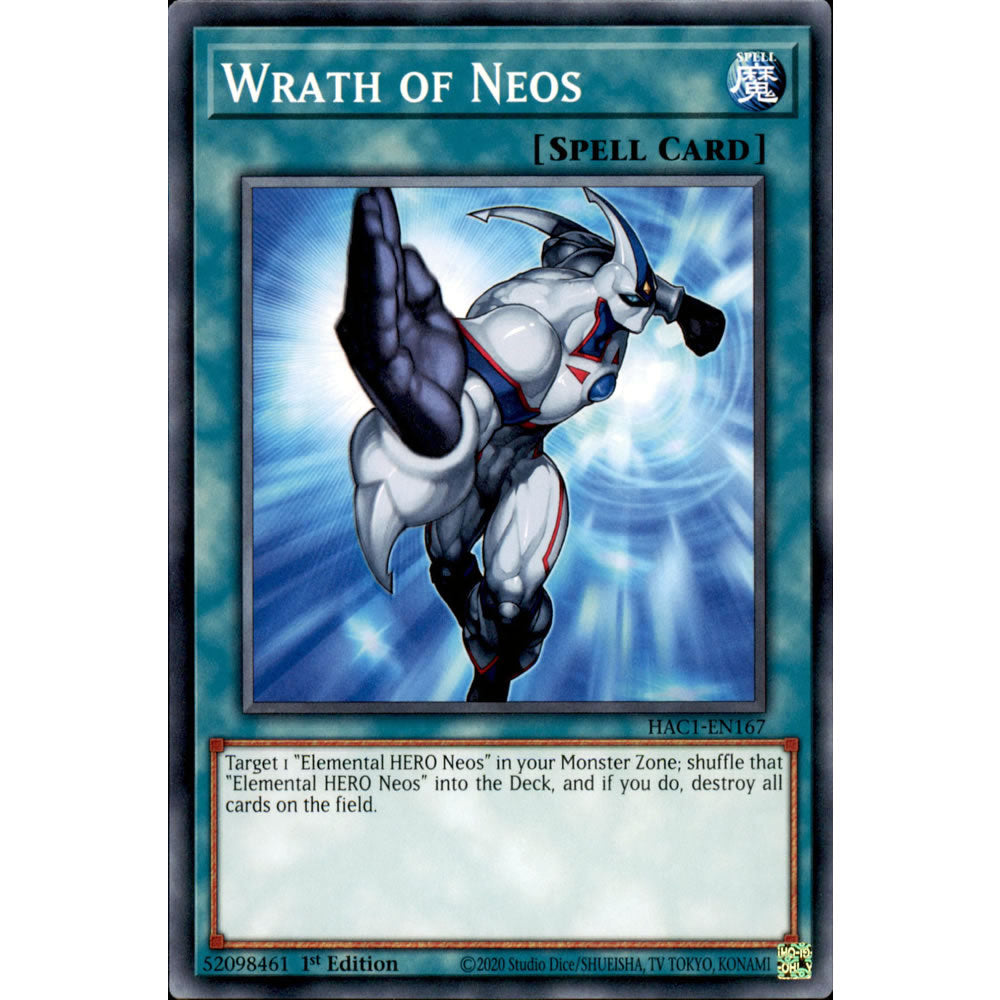 Wrath of Neos HAC1-EN167 Yu-Gi-Oh! Card from the Hidden Arsenal: Chapter 1 Set