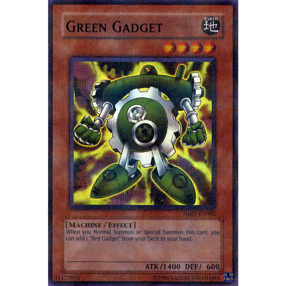 Green Gadget HL05-EN002 Yu-Gi-Oh! Card from the Hobby League Set