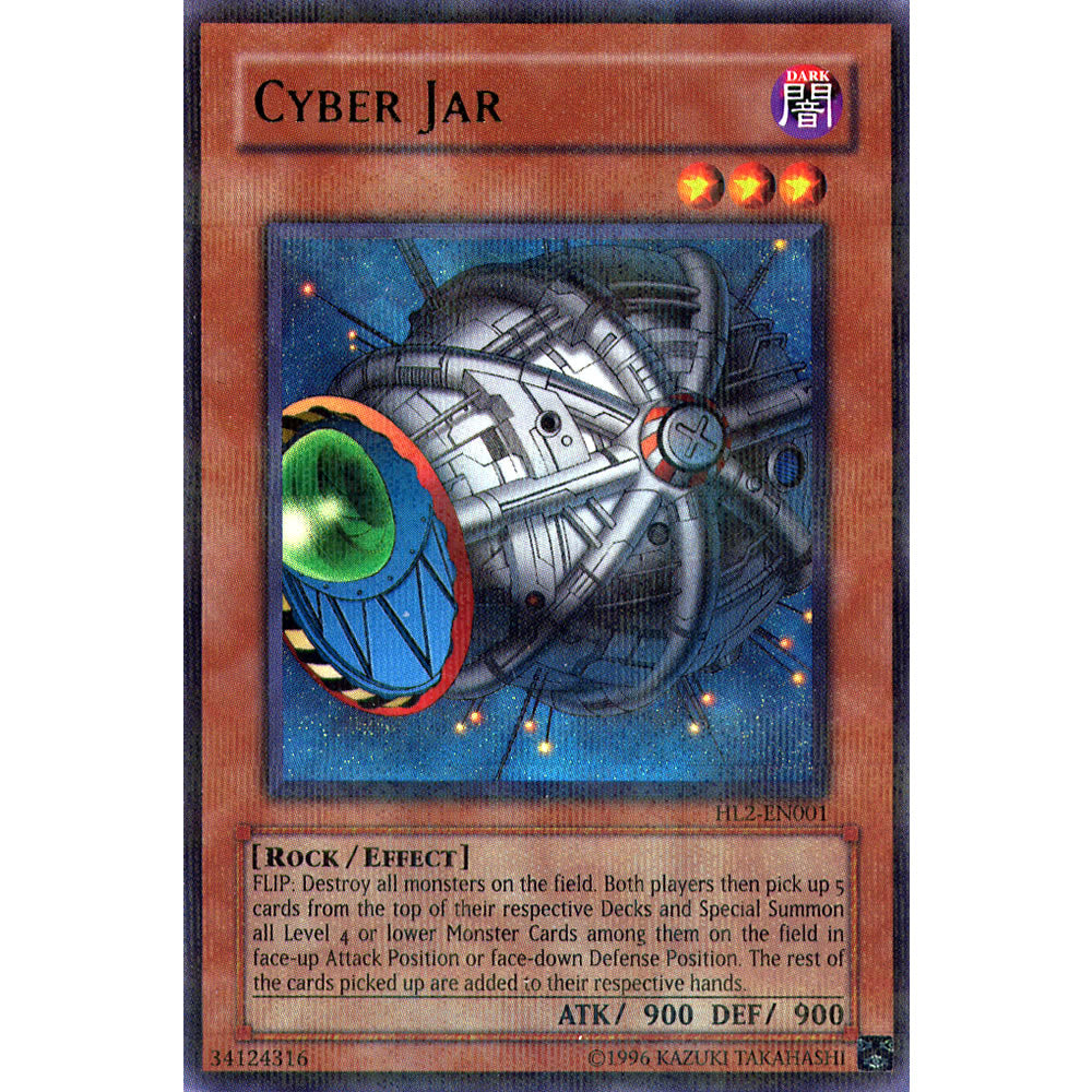 Cyber Jar HL2-EN001 Yu-Gi-Oh! Card from the Hobby League Set