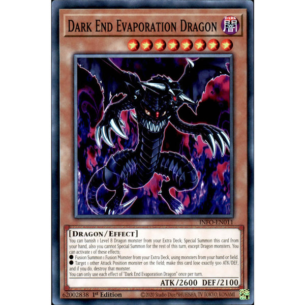 dark end dragon yugioh card Dark End Evaporation Dragon INFO-EN011 Yu-Gi-Oh! Card