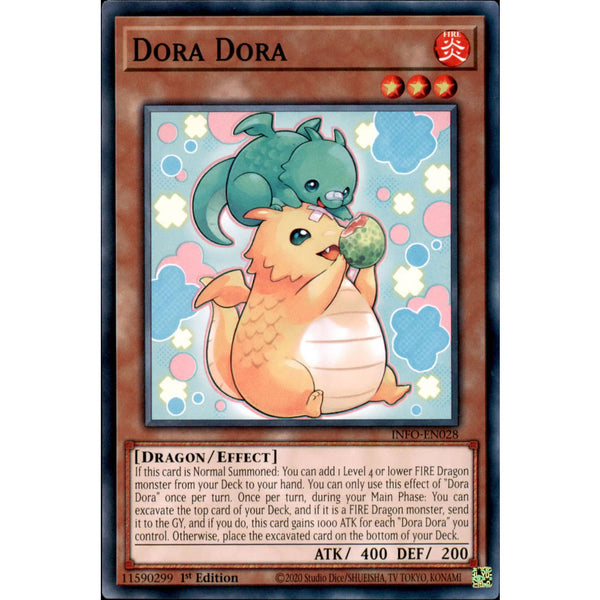 Dora Dora INFO-EN028 Yu-Gi-Oh! Card - Deckboosters
