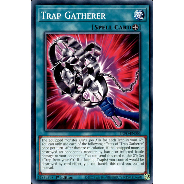 Trap Gatherer INFO-EN065 Yu-Gi-Oh! Card