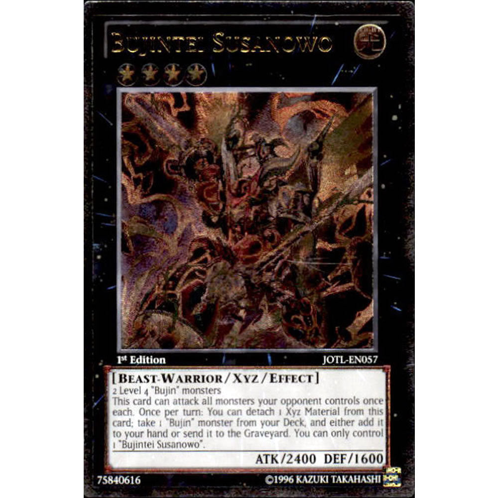 Bujintei Susanowo JOTL-EN057 Yu-Gi-Oh! Card from the Judgment of the Light Set