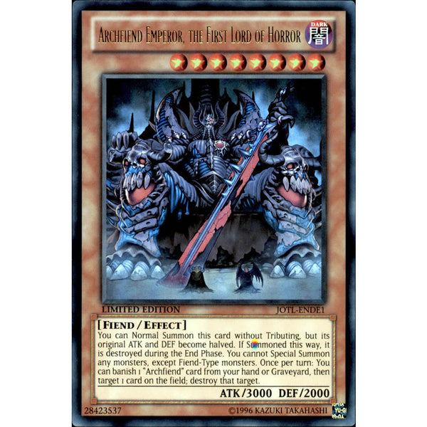 Archfiend Emperor, the First Lord of Horror JOTL-ENDE1
