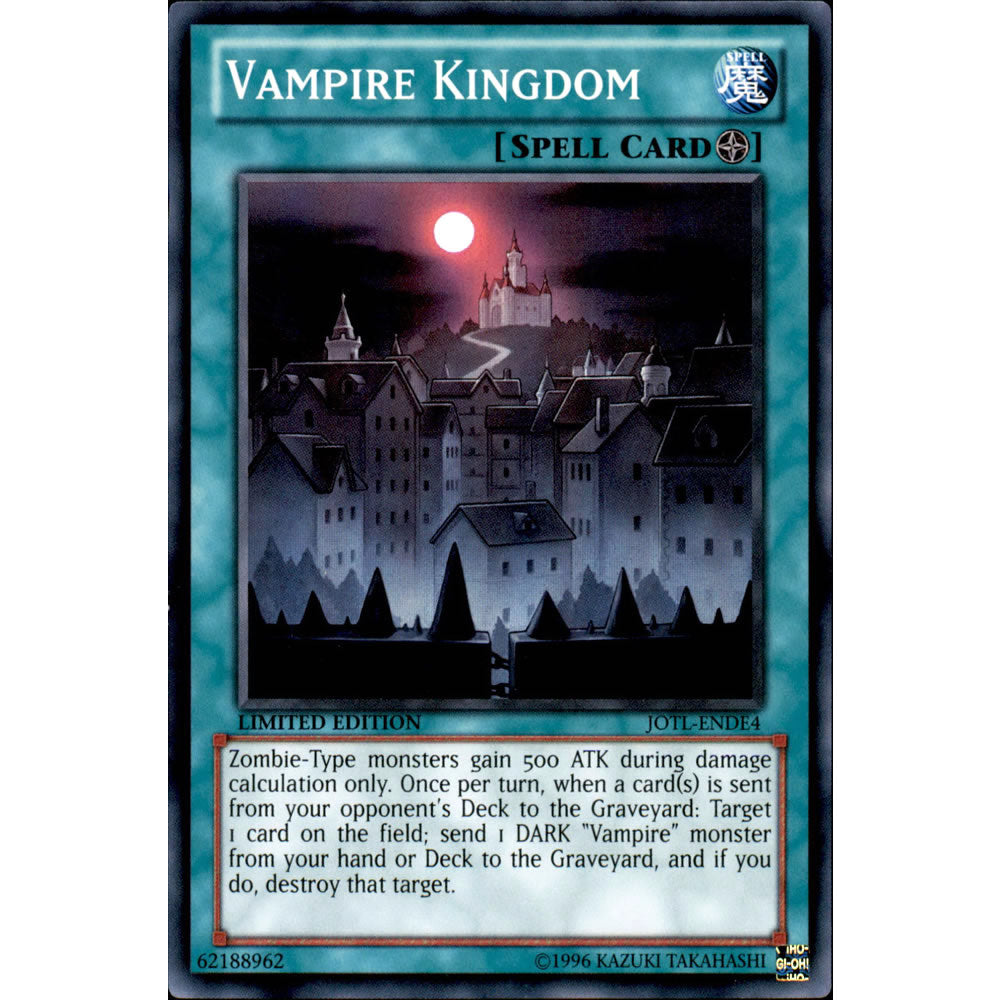Vampire Kingdom JOTL-ENDE4 Yu-Gi-Oh! Card from the Judgment of the Light: Deluxe Edition Set