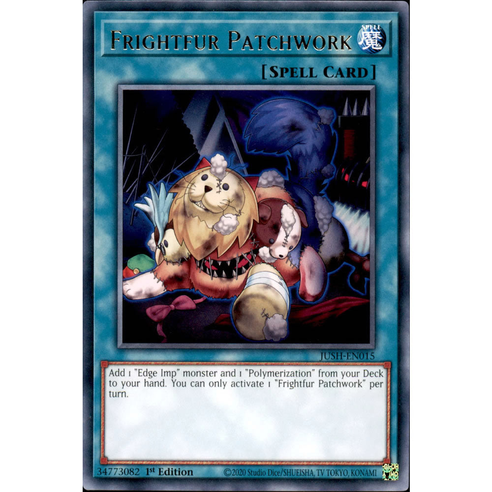 Frightfur Patchwork JUSH-EN015 Yu-Gi-Oh! Card from the Justice Hunters Set