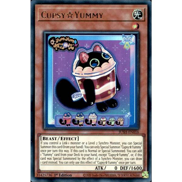 Cupsy?Yummy JUSH-EN016 Yu-Gi-Oh! Card