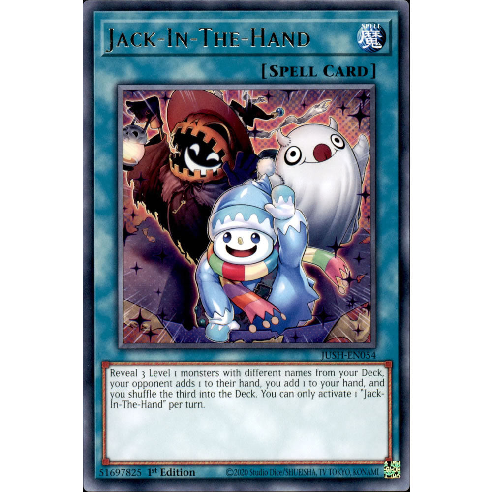 Jack-In-The-Hand JUSH-EN054 Yu-Gi-Oh! Card from the Justice Hunters Set