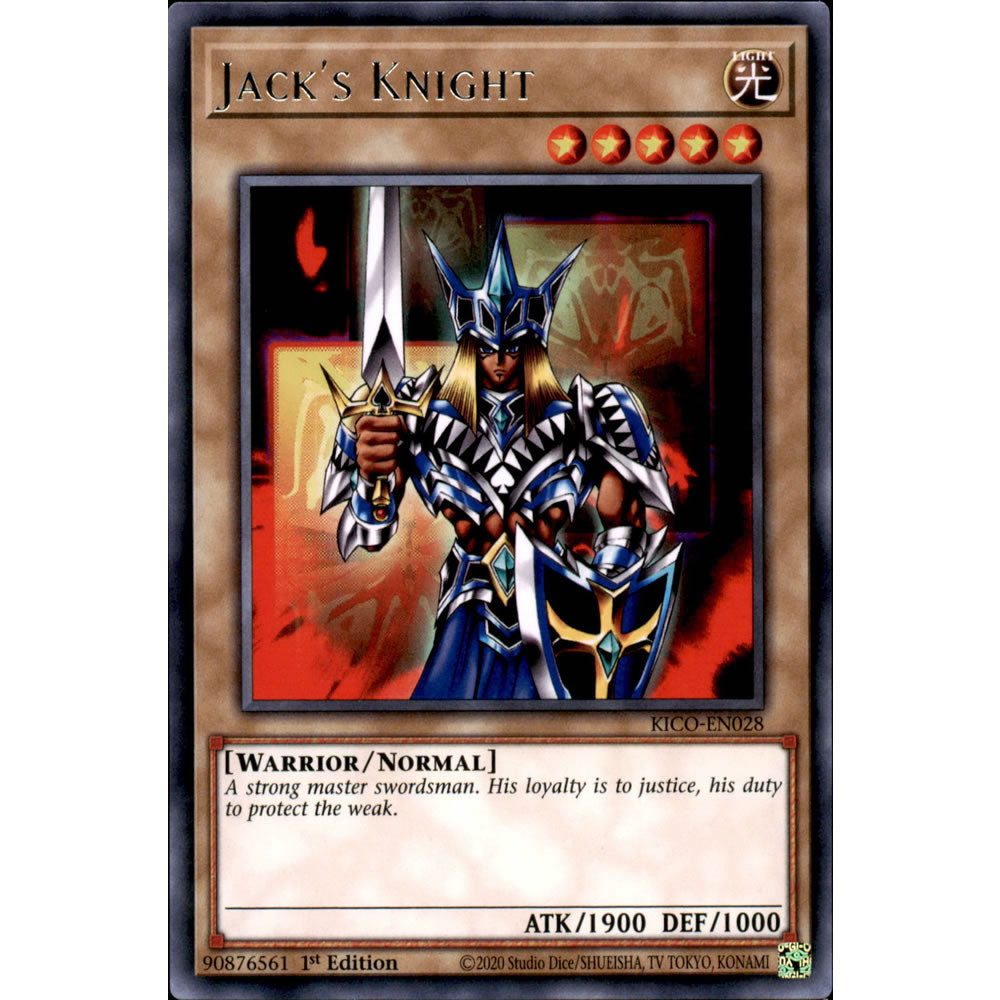 Jack's Knight KICO-EN028 Yu-Gi-Oh! Card from the King's Court Set