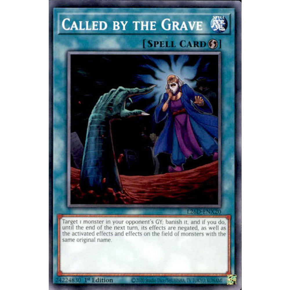 Called by the Grave L26D-ENX20 Yu-Gi-Oh! Card from the Legendary Modern Decks 2026 Set