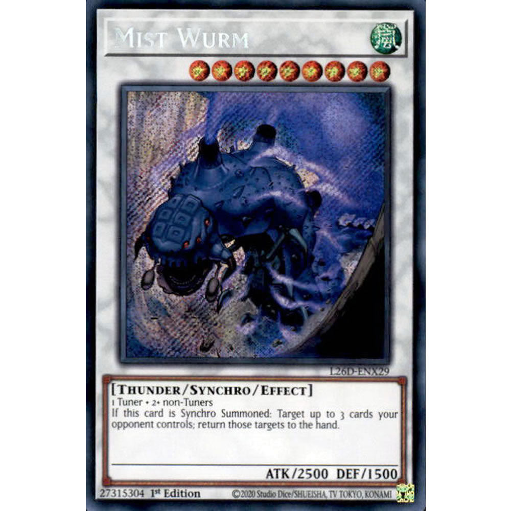 Mist Wurm L26D-ENX29 Yu-Gi-Oh! Card from the Legendary Modern Decks 2026 Set