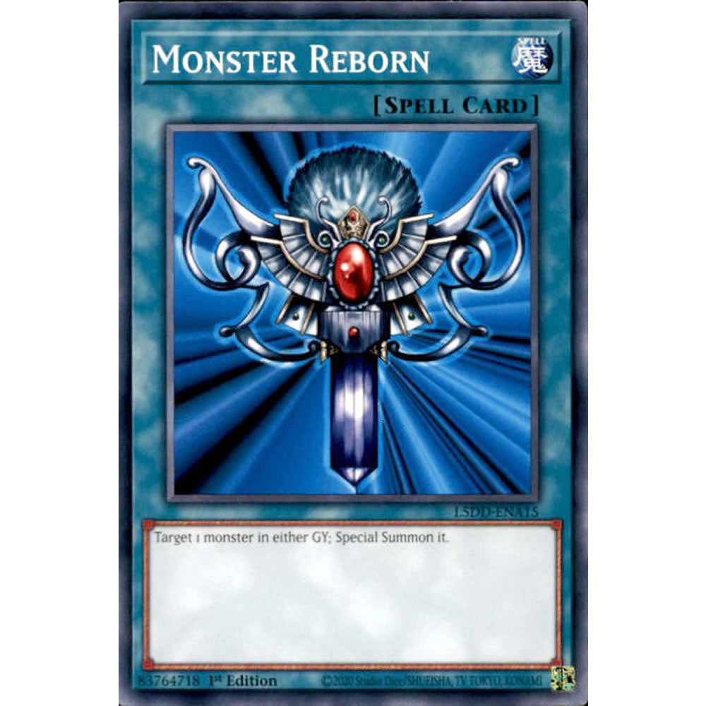 Monster Reborn L5DD-ENA15 Yu-Gi-Oh! Card from the Legendary 5D's Decks Set