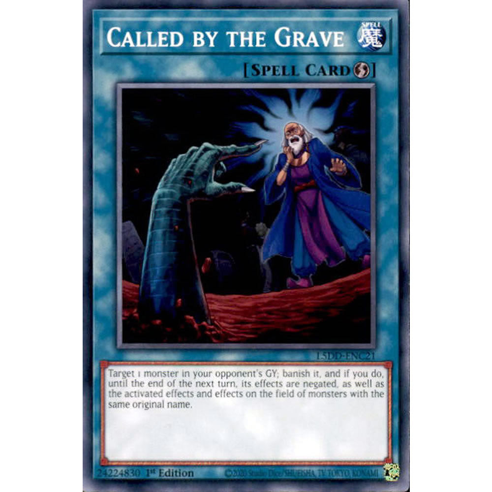 Called by the Grave L5DD-ENC21 Yu-Gi-Oh! Card from the Legendary 5D's Decks Set