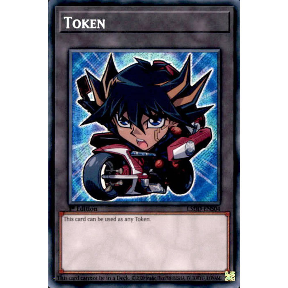 Token (Yusei) L5DD-ENS04 Yu-Gi-Oh! Card from the Legendary 5D's Decks Set