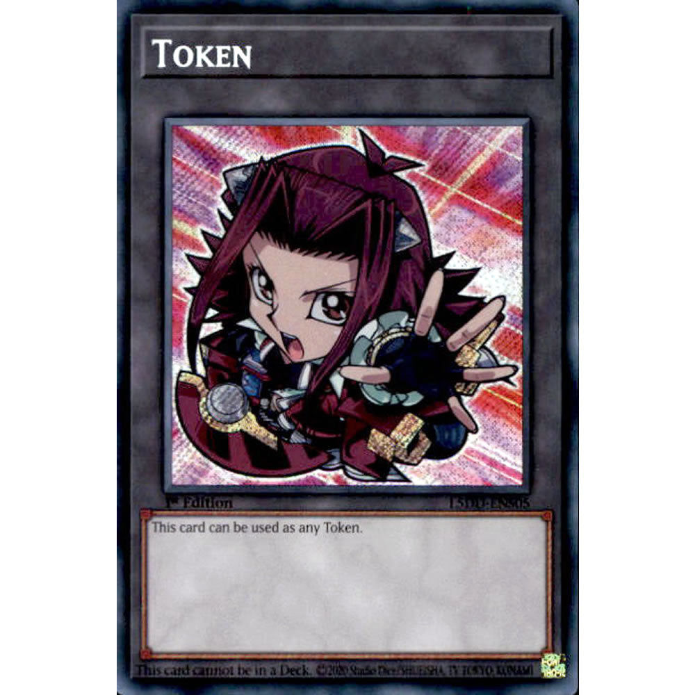 Token (Akiza) L5DD-ENS05 Yu-Gi-Oh! Card from the Legendary 5D's Decks Set