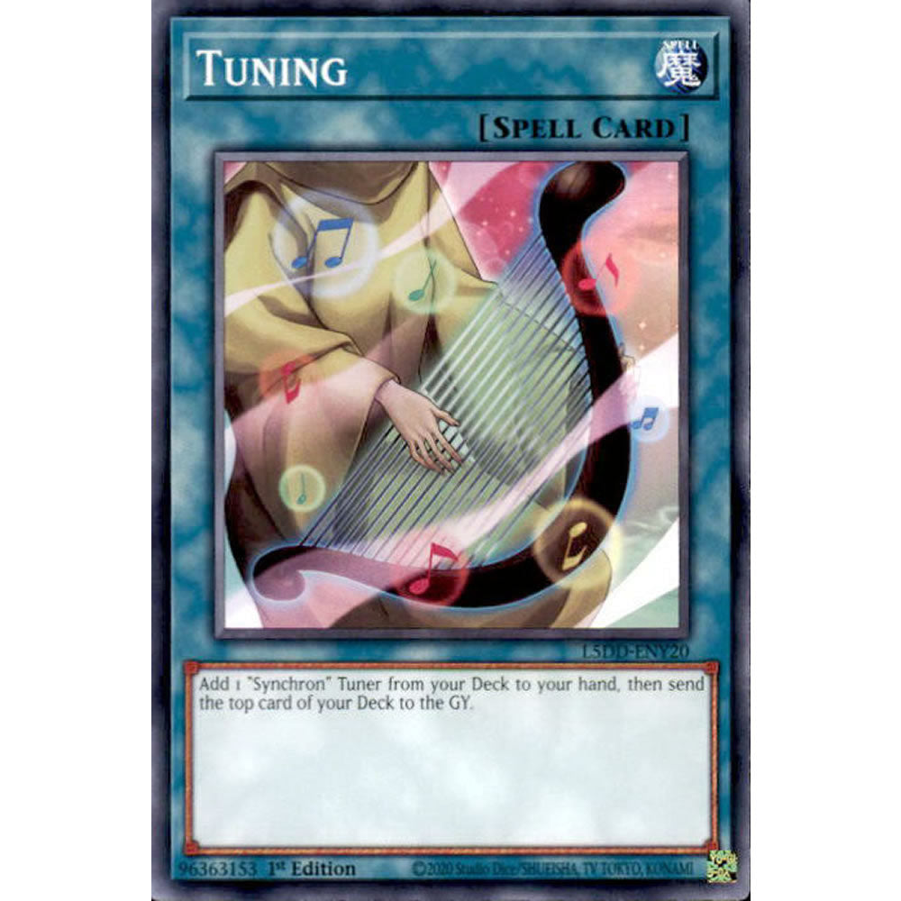 Tuning L5DD-ENY20 Yu-Gi-Oh! Card from the Legendary 5D's Decks Set