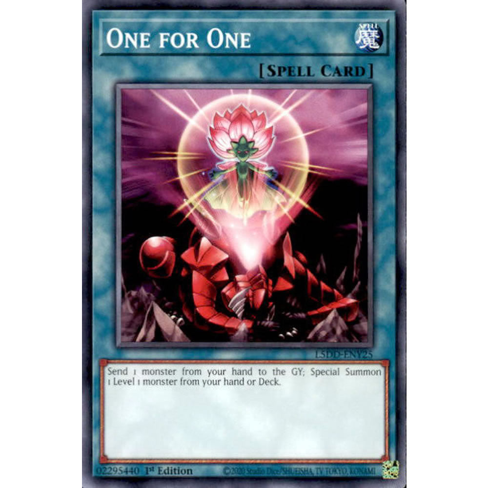 One for One L5DD-ENY25 Yu-Gi-Oh! Card from the Legendary 5D's Decks Set