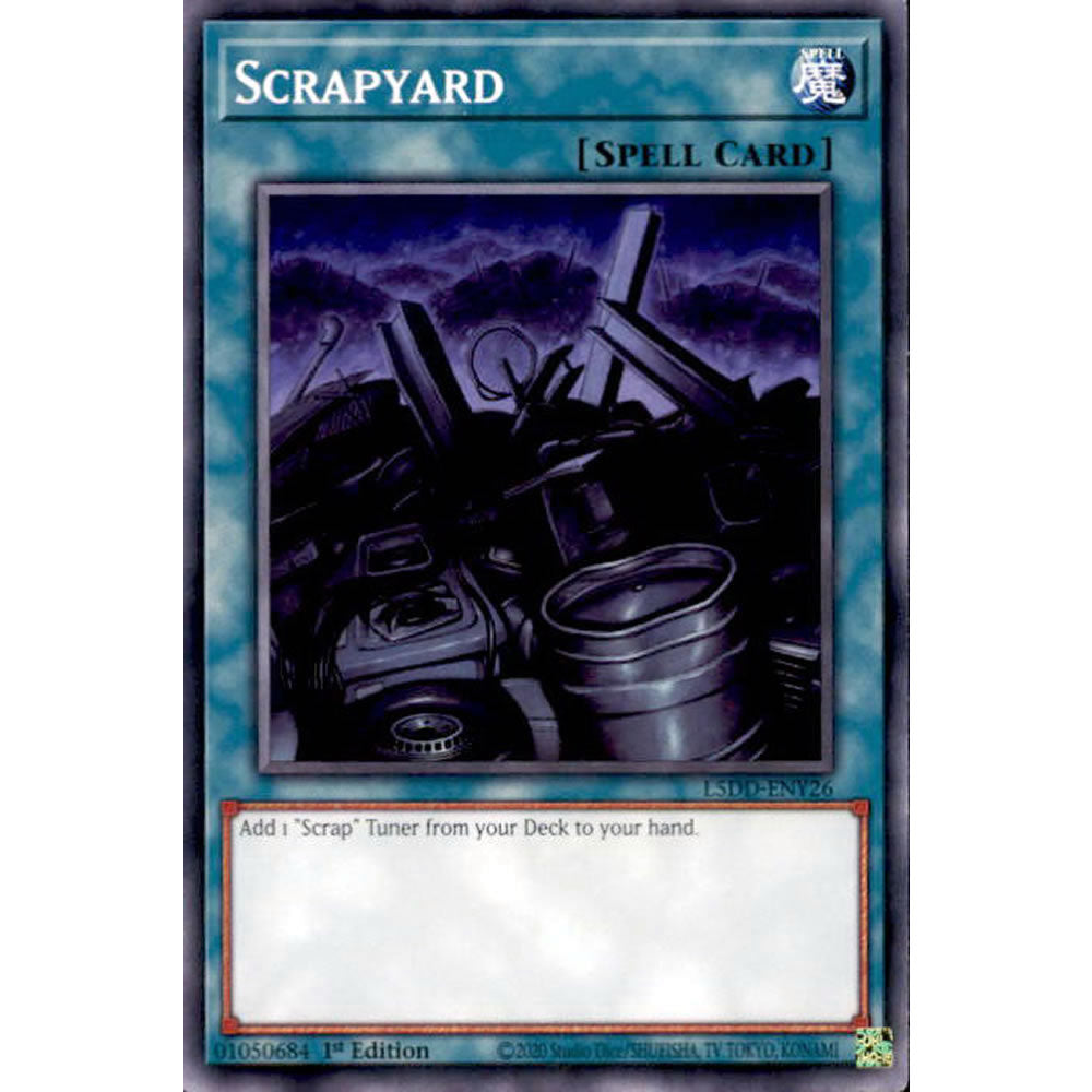 Scrapyard L5DD-ENY26 Yu-Gi-Oh! Card from the Legendary 5D's Decks Set