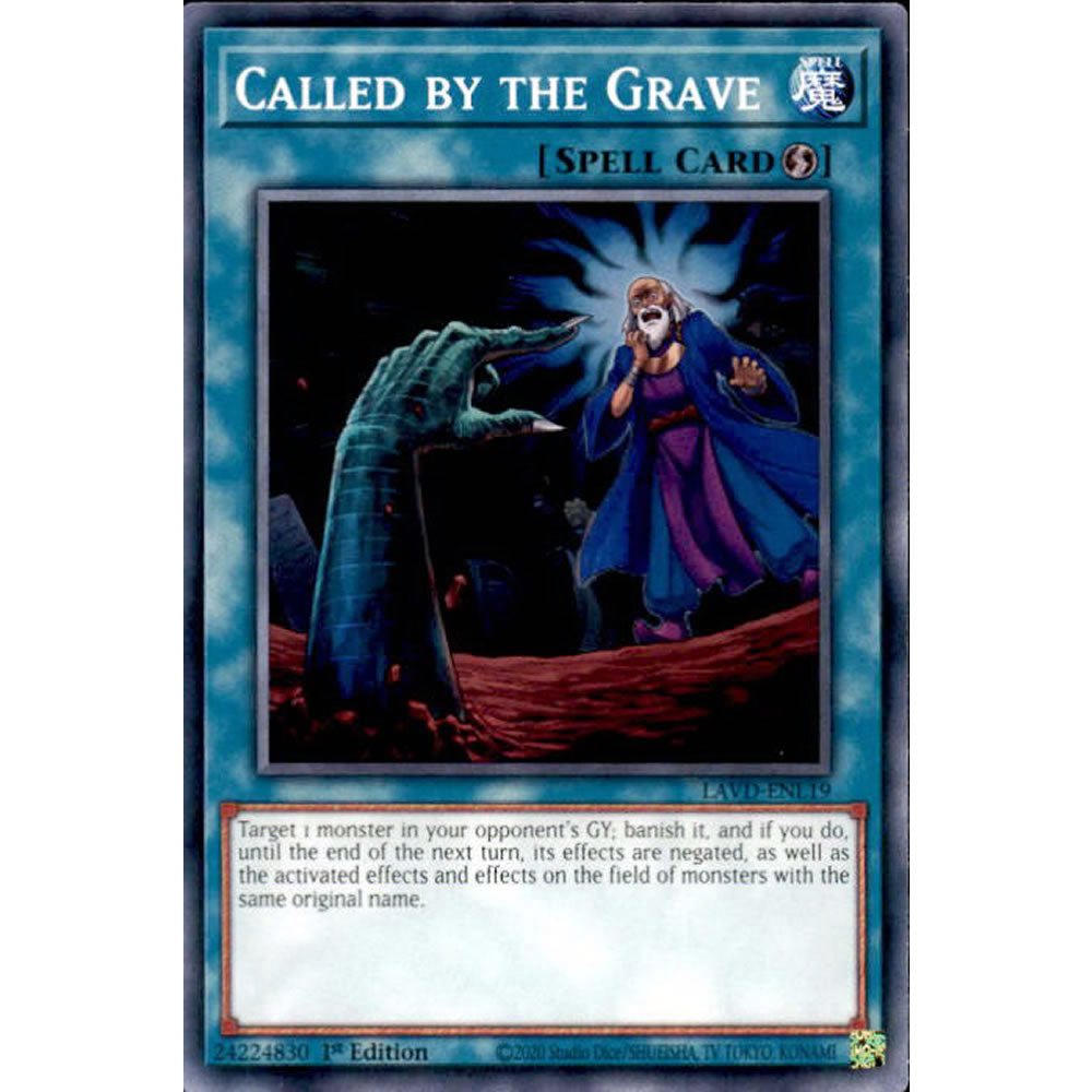 Called by the Grave LAVD-ENL19 Yu-Gi-Oh! Card from the Legendary Arc-V Decks Set