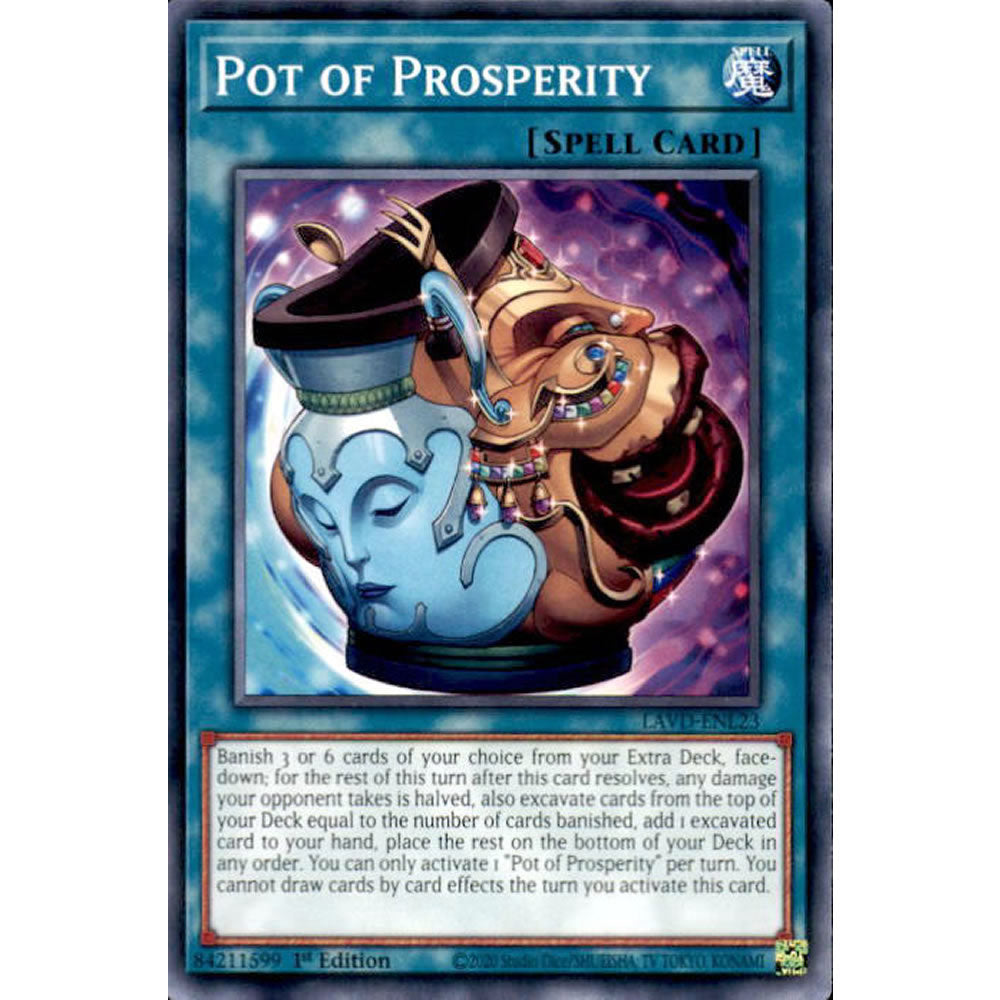 Pot of Prosperity LAVD-ENL23 Yu-Gi-Oh! Card from the Legendary Arc-V Decks Set