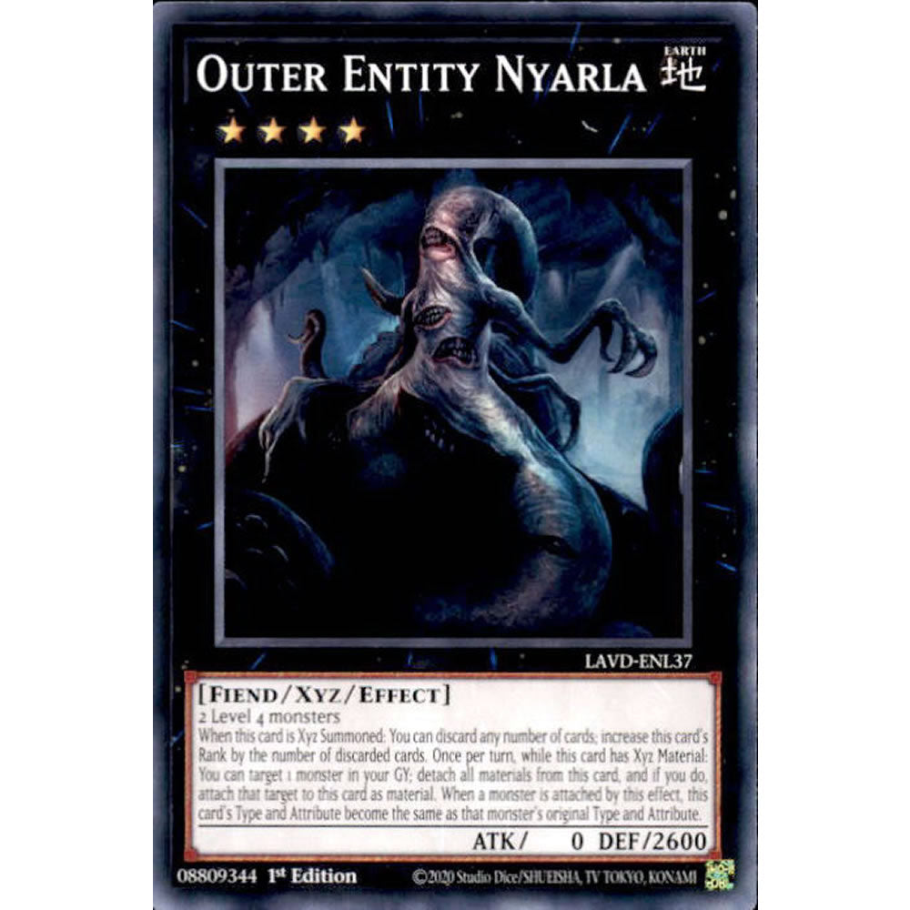 Outer Entity Nyarla LAVD-ENL37 Yu-Gi-Oh! Card from the Legendary Arc-V Decks Set