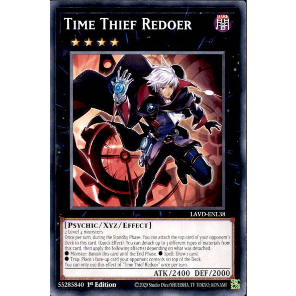 Time Thief Redoer LAVD-ENL38 Yu-Gi-Oh! Card from the Legendary Arc-V Decks Set