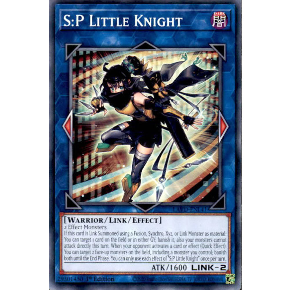 S:P Little Knight LAVD-ENL41 Yu-Gi-Oh! Card from the Legendary Arc-V Decks Set