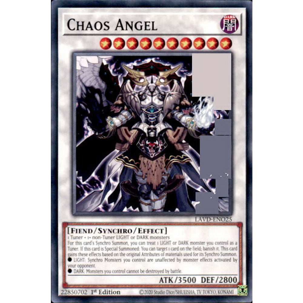 Chaos Angel LAVD-ENO25 Yu-Gi-Oh! Card from the Legendary Arc-V Decks Set