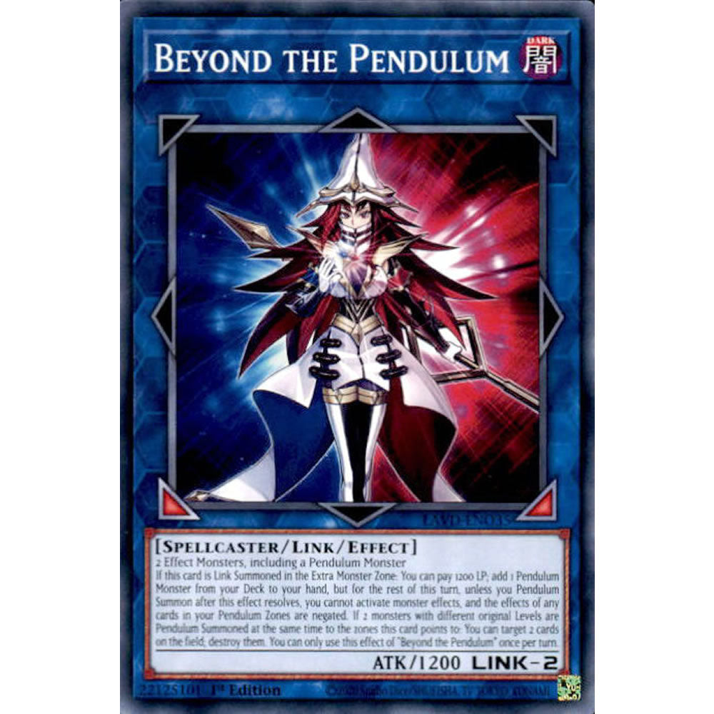 Beyond the Pendulum LAVD-ENO35 Yu-Gi-Oh! Card from the Legendary Arc-V Decks Set