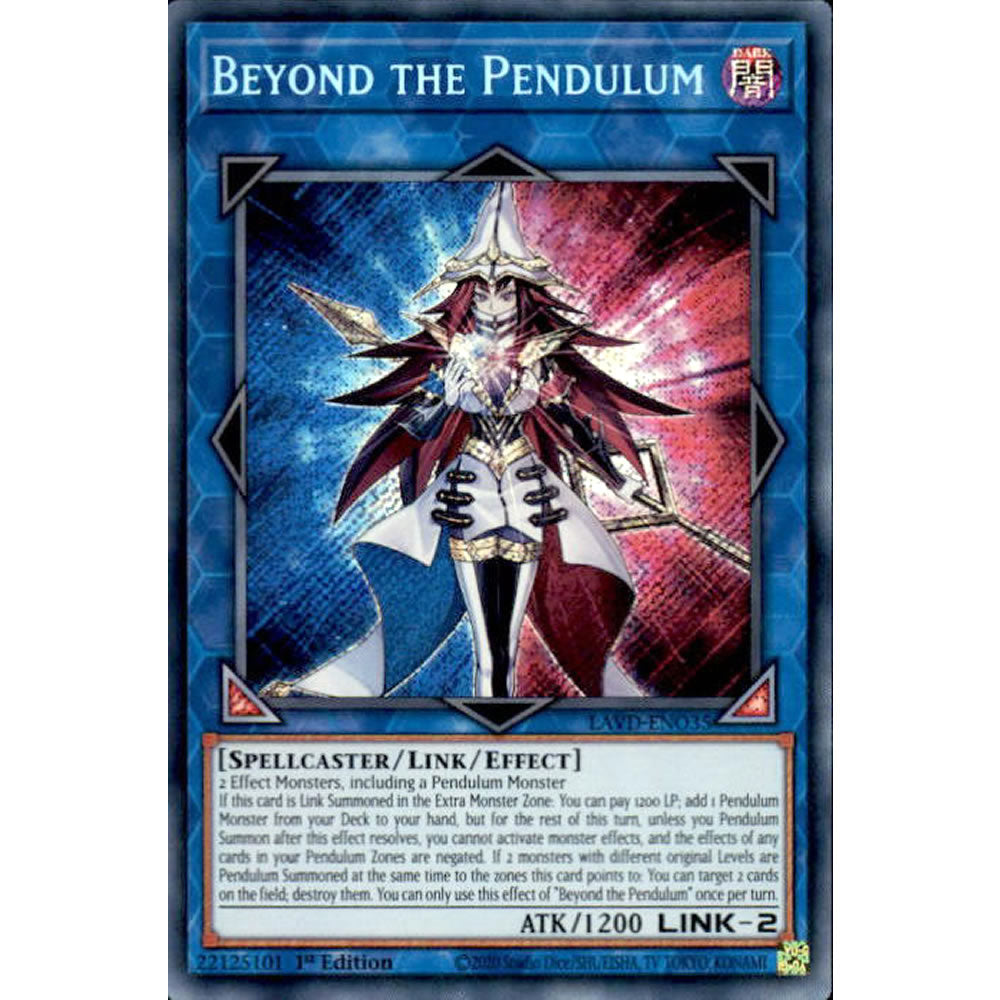Beyond the Pendulum LAVD-ENO35 Yu-Gi-Oh! Card from the Legendary Arc-V Decks Set