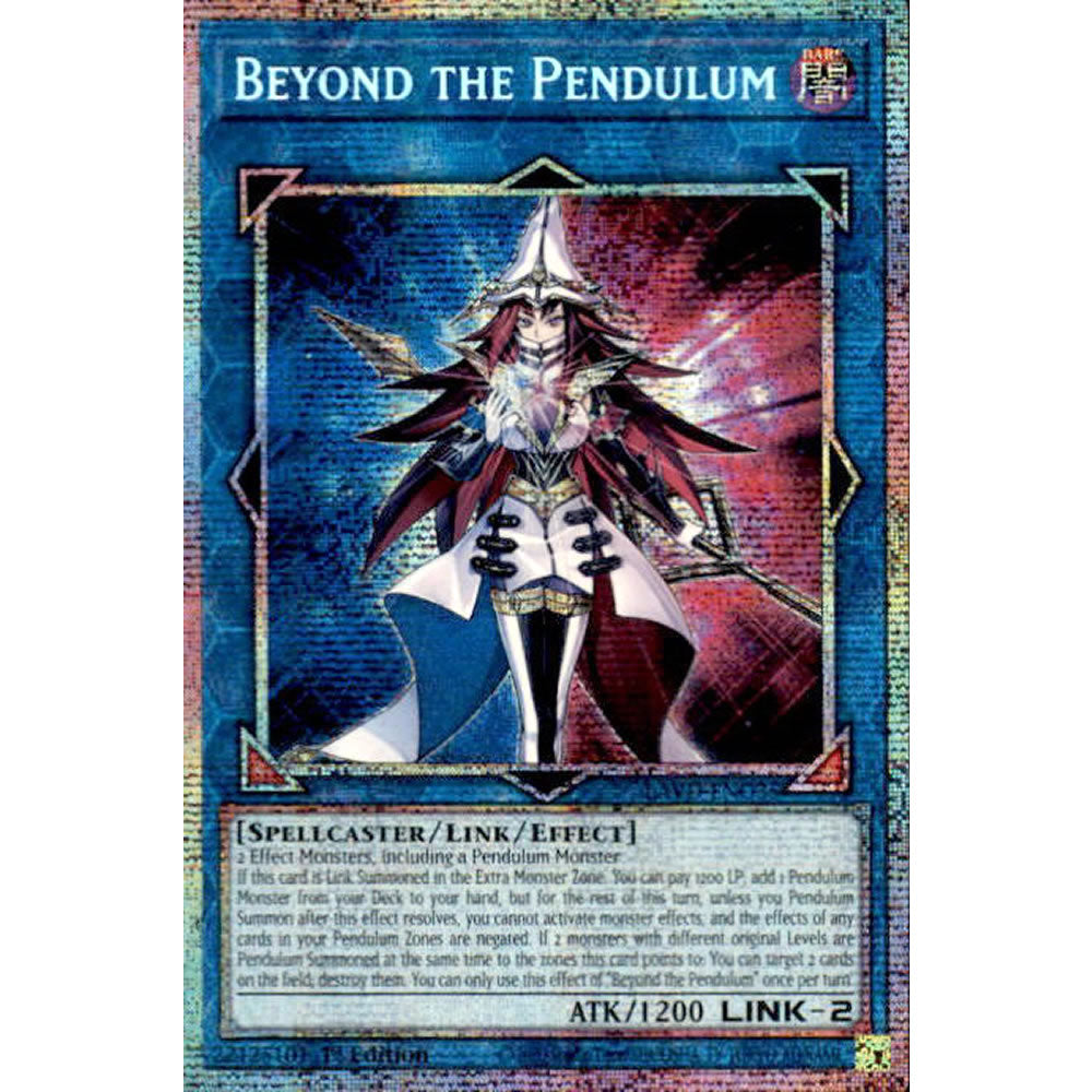 Beyond the Pendulum LAVD-ENO35 Yu-Gi-Oh! Card from the Legendary Arc-V Decks Set