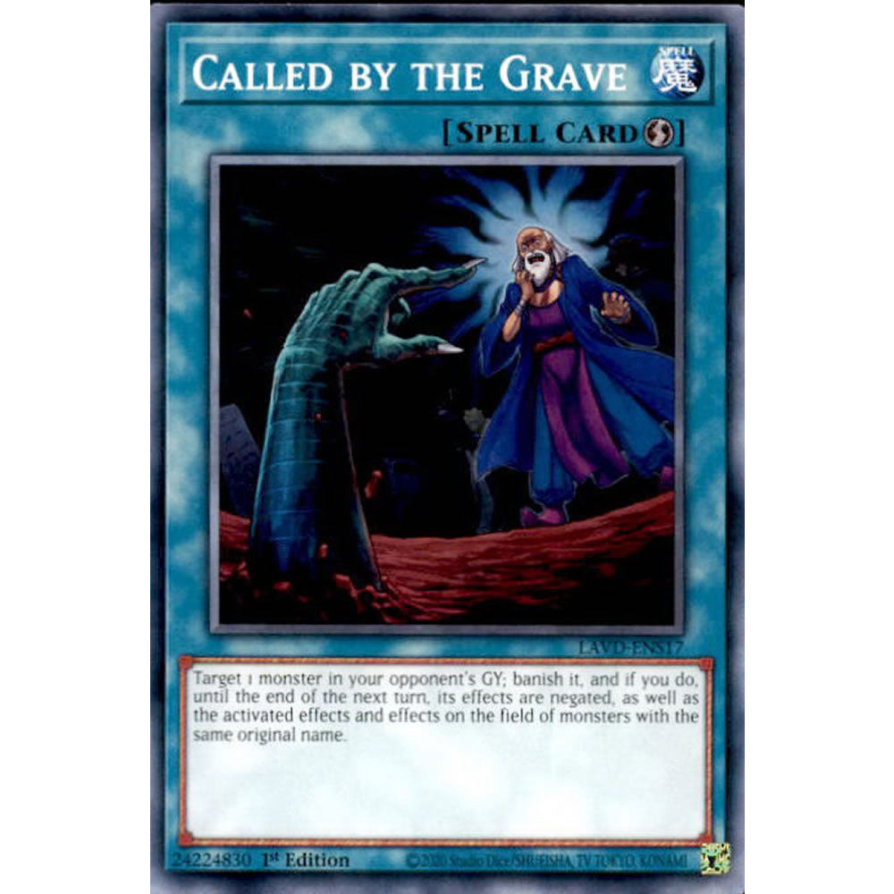 Called by the Grave LAVD-ENS17 Yu-Gi-Oh! Card from the Legendary Arc-V Decks Set