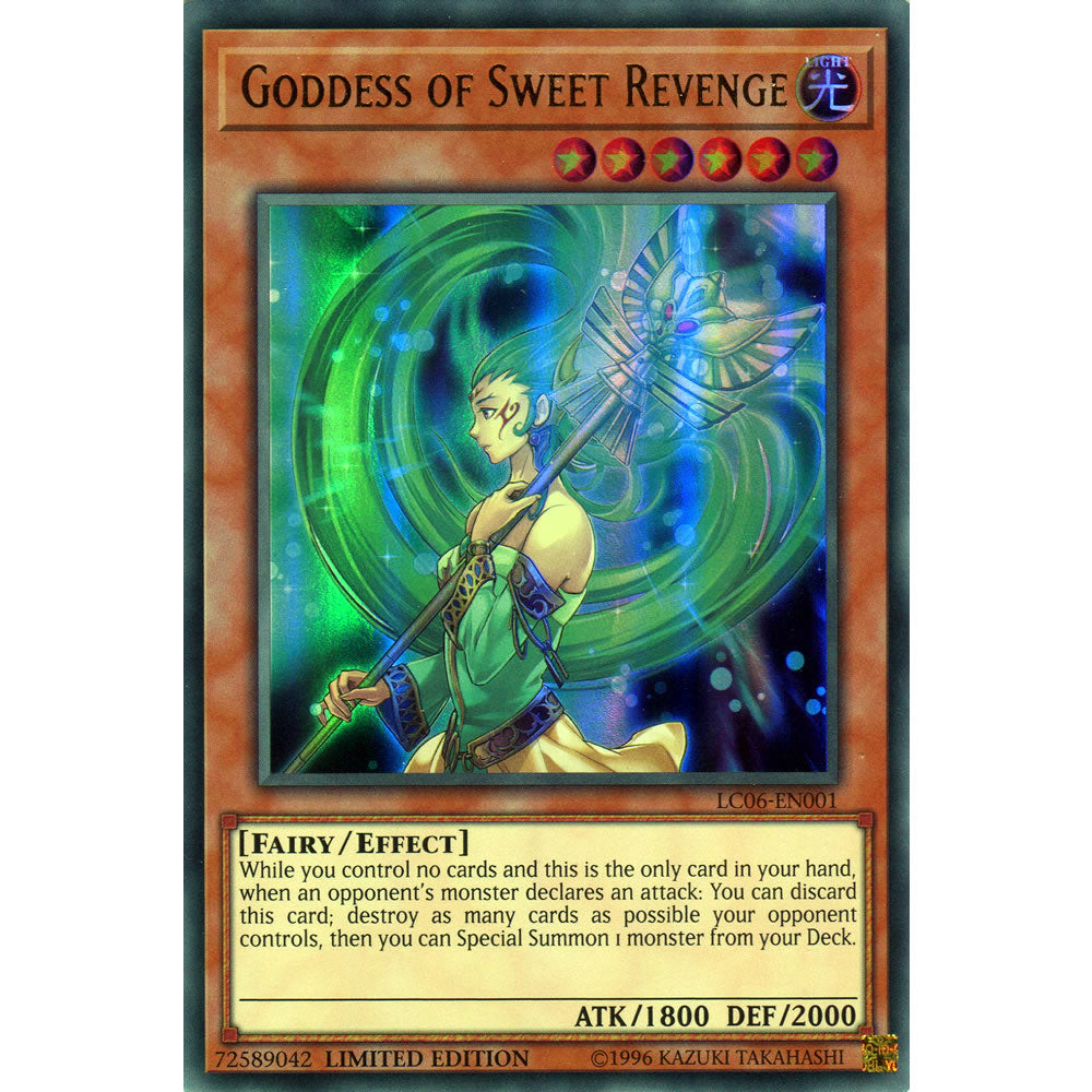Goddess of Sweet Revenge LC06-EN001 Yu-Gi-Oh! Card from the Legendary Collection Kaiba Mega Pack Set