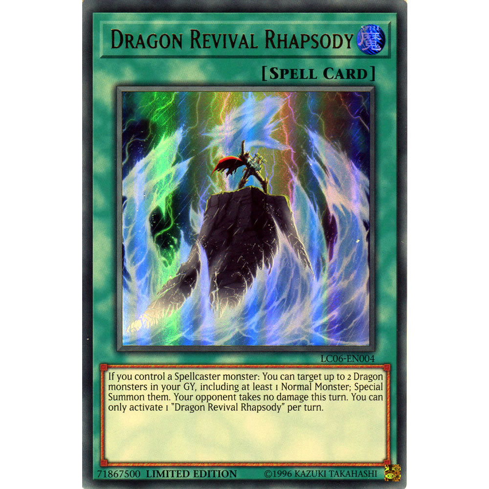 Dragon Revival Rhapsody LC06-EN004 Yu-Gi-Oh! Card from the Legendary Collection Kaiba Mega Pack Set