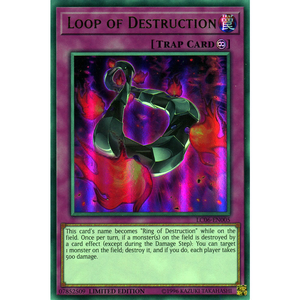 Loop of Destruction LC06-EN005 Yu-Gi-Oh! Card from the Legendary Collection Kaiba Mega Pack Set